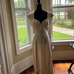 Giorgio Armani Vintage Couture Silk Wedding/Prom Gown Italian 44/8